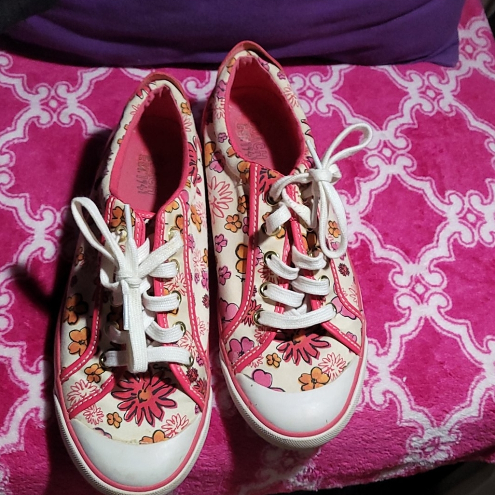 Floral Poppy Sneakers